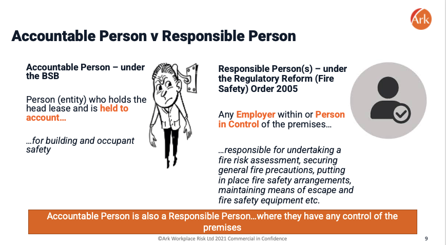 Accountable Person v Responsible Person 